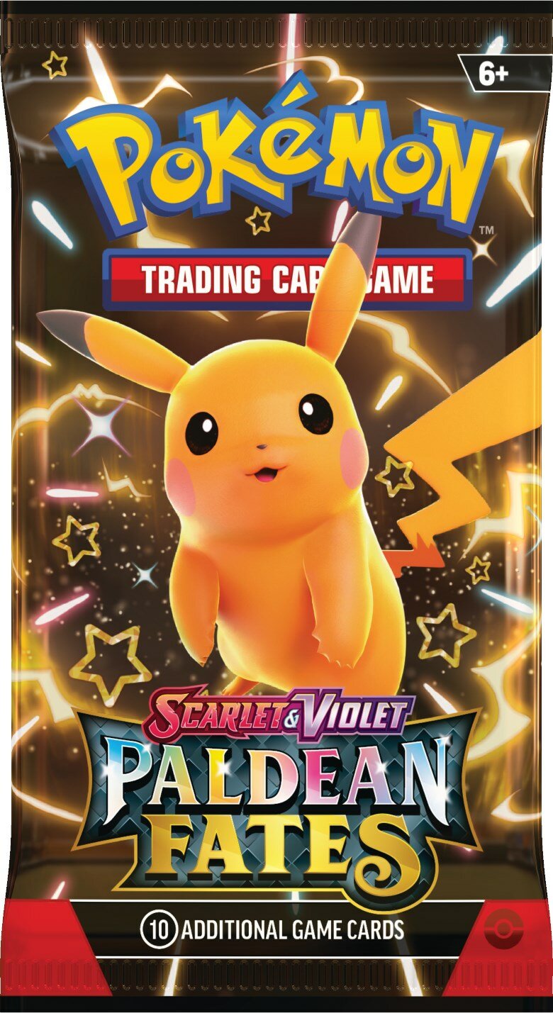 Pokemon: Бустер карточек Paldean Fates (Scarlet & Violet)