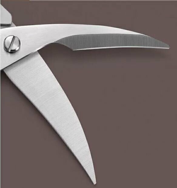 Изображение Ножницы кухонные для мяса, птицы и рыбы HU0068, цвет: Черный