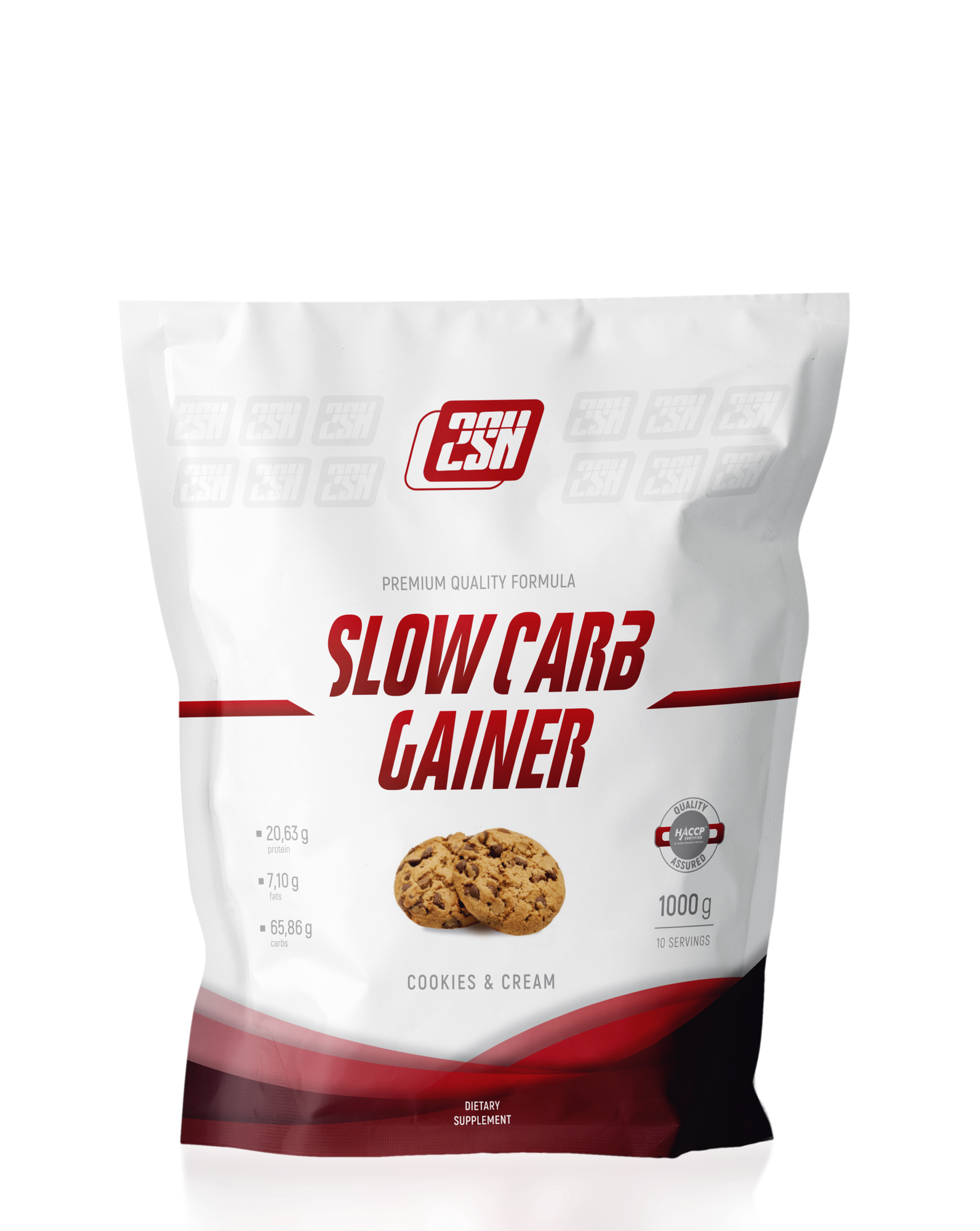 Гейнер 2SN Slow Carb Gainer 1000 г Печенье и крем