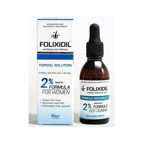 Folixidil Lotion 2% от бренда - лосьон против выпадения волос, 60 мл