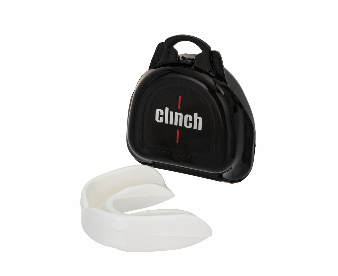 Капа одночелюстная Clinch Olimp Single Layer Mouthguard белая (размер Senior)