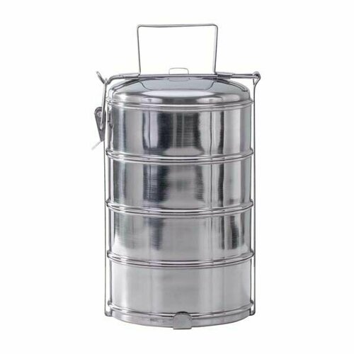 Походная посуда Fox Outdoor Food Containers 4 pieces silver