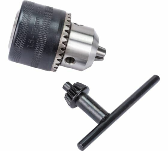 Патрон сверлильный 13мм В16 (ПРАКТИКА) /ключ /