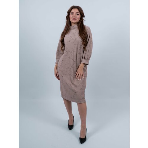 фото Платье размер 52, бежевый 365 clothes