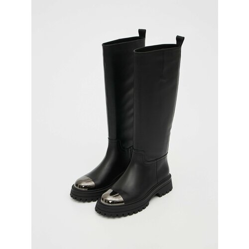 фото Сапоги respect, полнота f, размер 40, черный