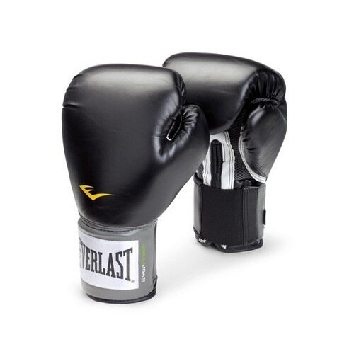 Боксерские перчатки тренировочные Everlast PU Pro Style Anti-MB - Черный (10 oz)