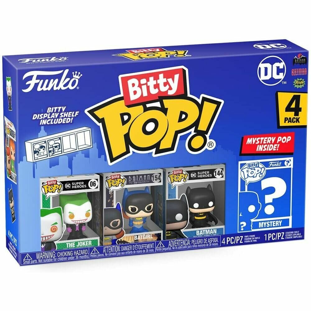 Фигурка Funko Bitty POP! DC Набор фигурок "Джокер" (The Joker 4PK) 4 шт