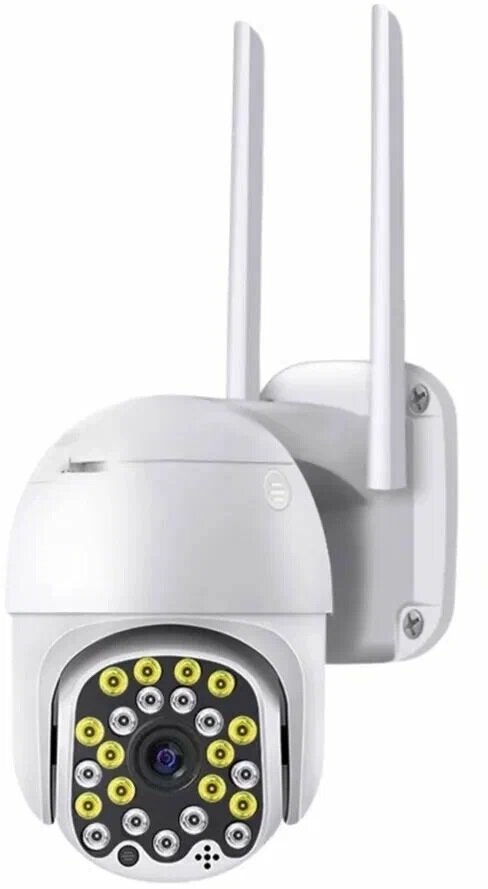 Камера видеонаблюдения уличная 3G / 4G Camera PTZ P32 4G LTE цвет-Белый Камера с Сим картой