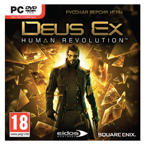 Игра для компьютера: Deus Ex: Human Revolution (Jewel диск) картина по номерам на холсте игра deus ex human revolution 11110 в 60x40