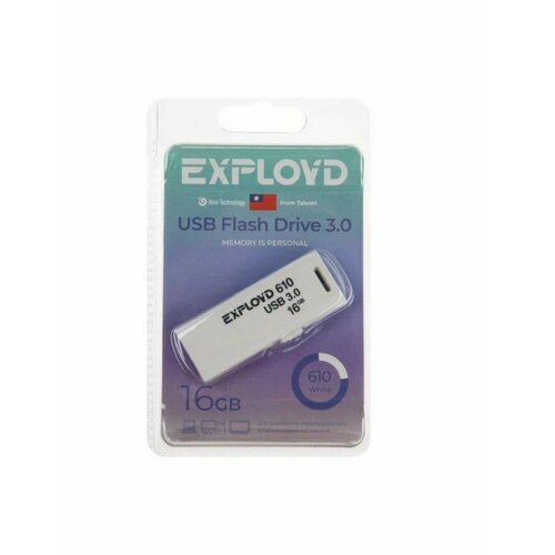 USB флеш накопитель EX-16GB-610-White