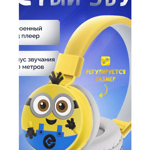 Беспроводные наушники Headset АH-806W Mini Blue