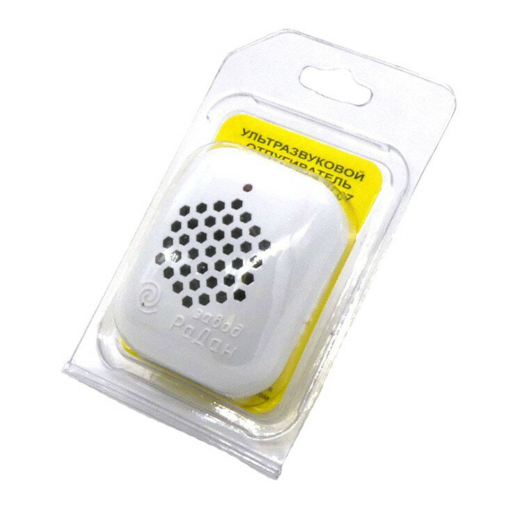 фото УЗУ-07 отпугиватель грызунов (BL) 220В, 92Дб на выходе, S действия до 200кв м (Россия) 4680032780017