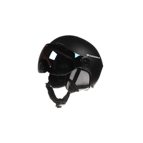 Горнолыжный шлем с очками Moon black, размер S