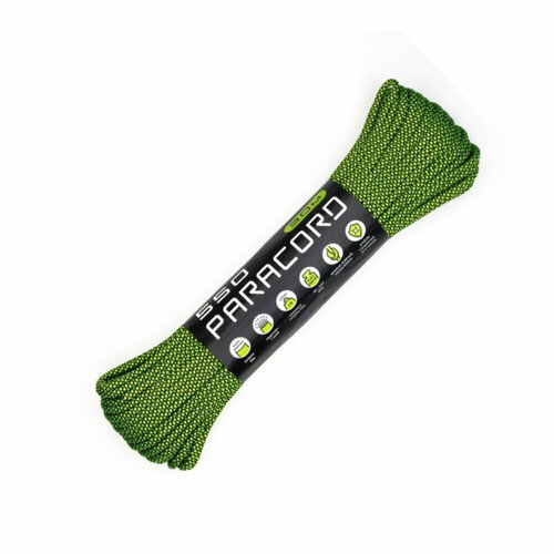 фото Веревка паракорд cord 550 нейлон neon green snake 30 м [30 м. / ]