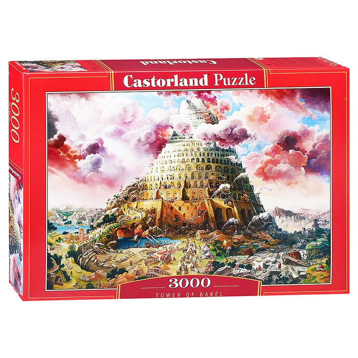 Puzzle-3000 "Вавилонская башня" (C-300563) Castorland - фото №6