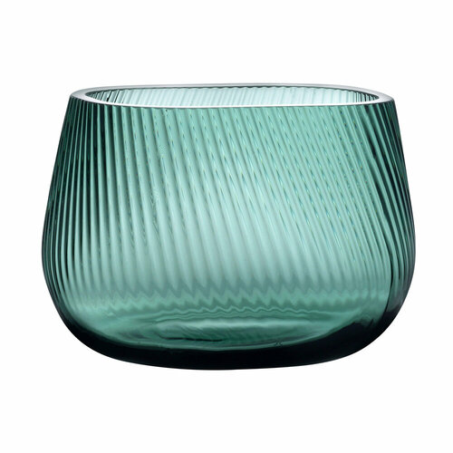 Хрустальная ваза для цветов Опти 20 х 18 см зеленый серия Opti Nude Glass ND38230_1107352 12570₽