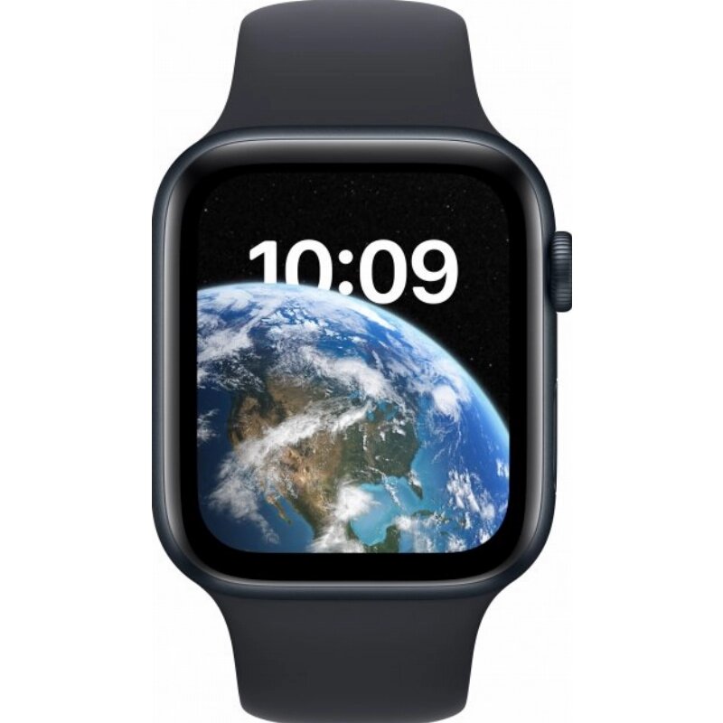 Смарт-часы Apple Watch SE (2022) GPS 40 мм, S/M (130-180 мм), Midnight, "тёмная ночь" — фото 1