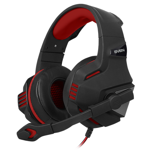 Гарнитура проводная Sven AP-G890MV SV-016364 игровые с микрофоном BLACKRED 2290₽