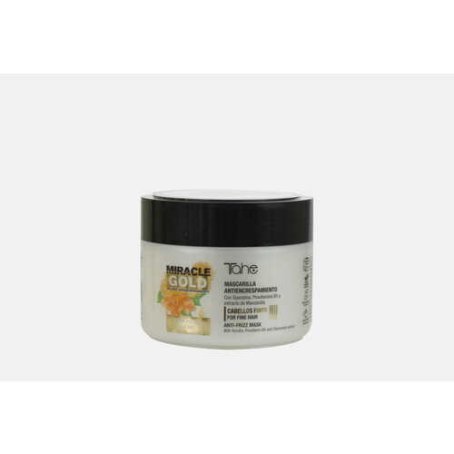 Маска для вьющихся волос Tahe KERATIN, PROVITAMINE B5 AND CHAMOMILE EXTRACT / объём 300 мл маска для вьющихся густых волос tahe keratin argan oil and chamomile extract 300 мл