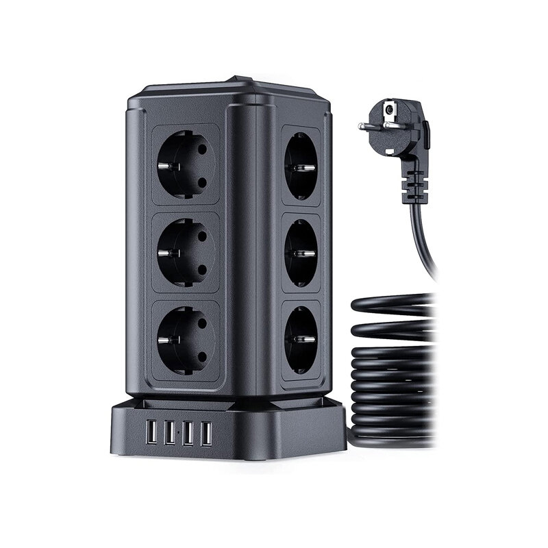 Сетевой фильтр Ritmix RM-2124 12 Sockets 2m Black