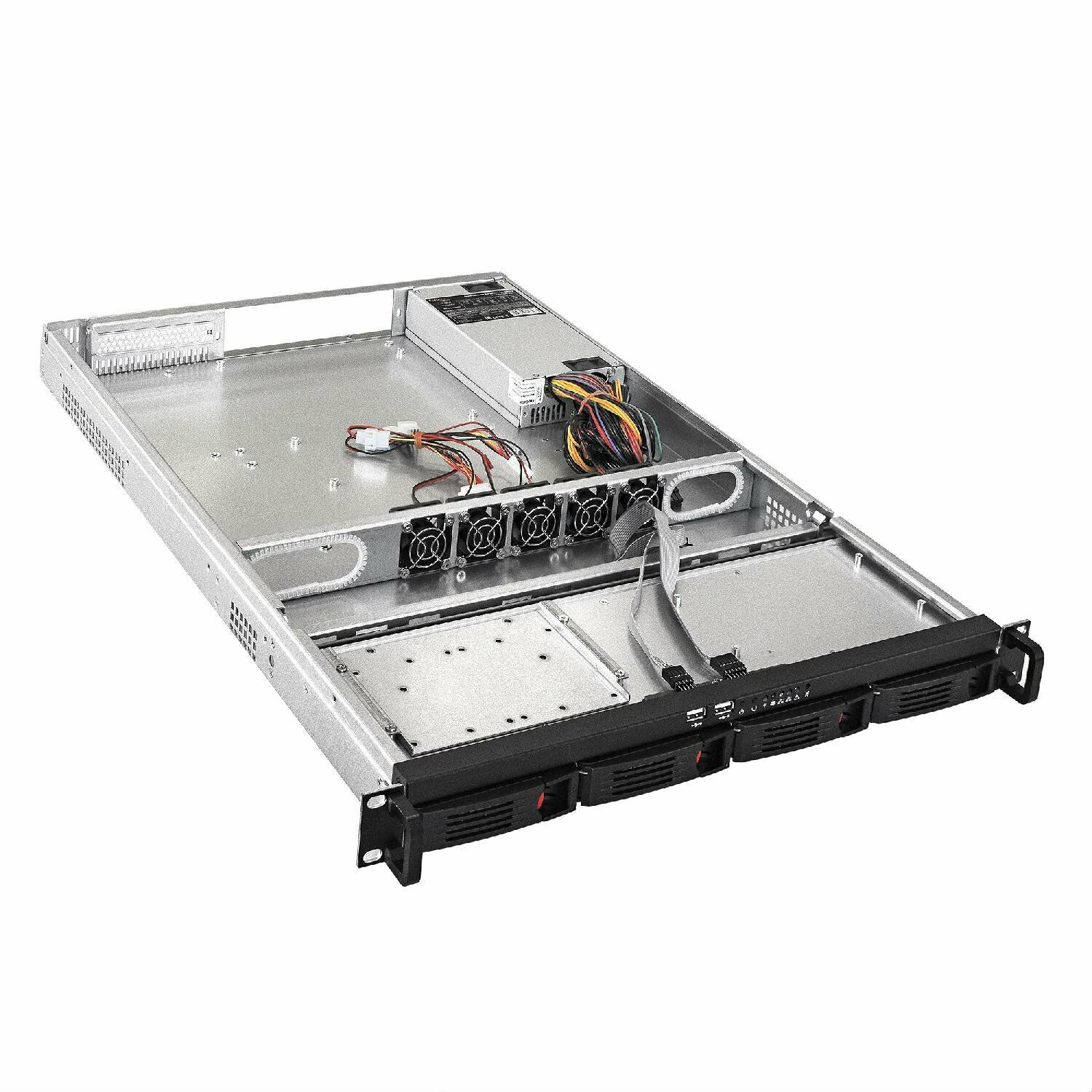 Корпус серверный 1U Exegate 19", высота 1U, глубина 660, БП 700W, 4xHotSwap, USB - фото №12