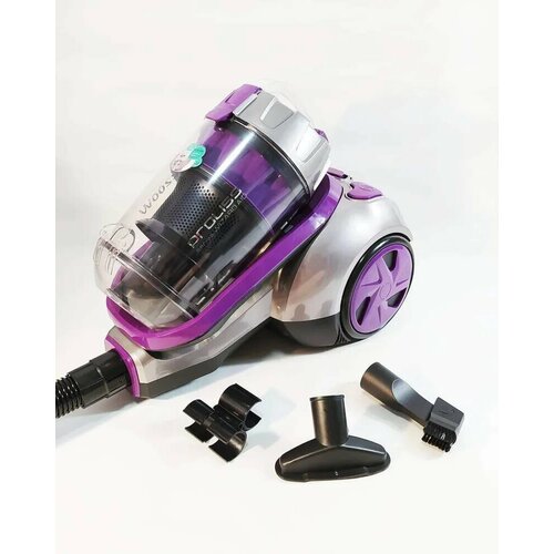 Пылесос Proliss 3525 с мешком 300 Вт фиолетовый 758000₽