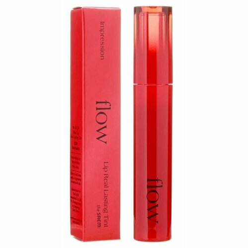 Тинт для губ The Saem Flow Lip Real Lasting Tint RD01 Impression