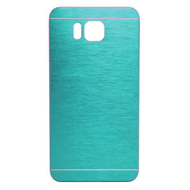 Алюминиевый чехол - накладка для Samsung Galaxy Alpha SM-G850F, голубой
