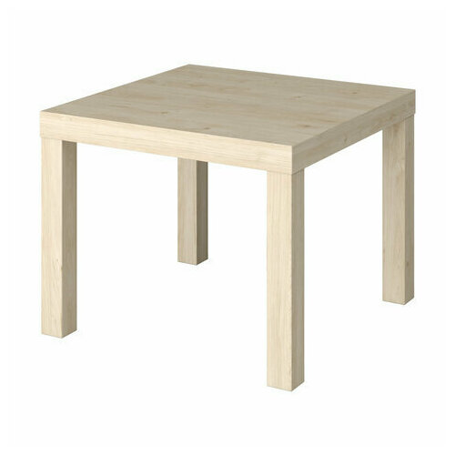 Стол журнальный «Лайк» аналог IKEA (550×550х440 мм)дуб светлый