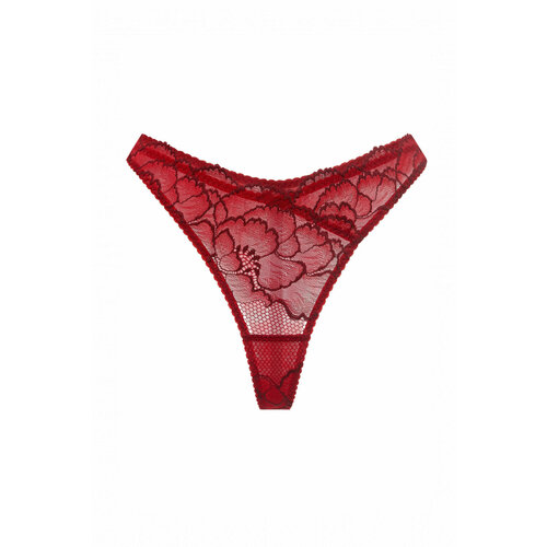 бразильяно на запах arina бежевые l petra Трусы PETRA Suit With Garden View Red, размер XS, красный