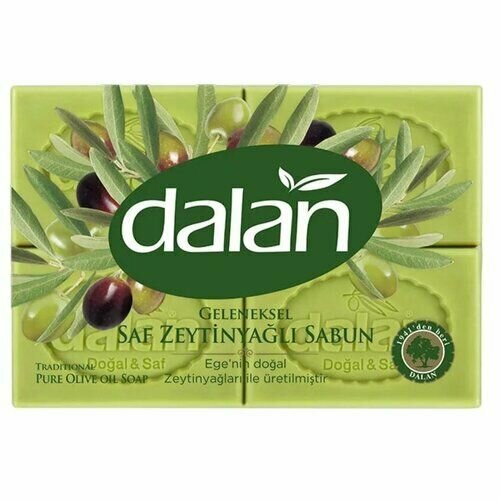 Dalan Мыло Хозяйственное Оливковое 4 шт по 125 г 861₽