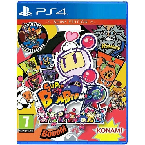 игра super bomberman r shiny edition special edition для playstation 4 Super Bomberman R Shiny Edition [PS4, русская версия]