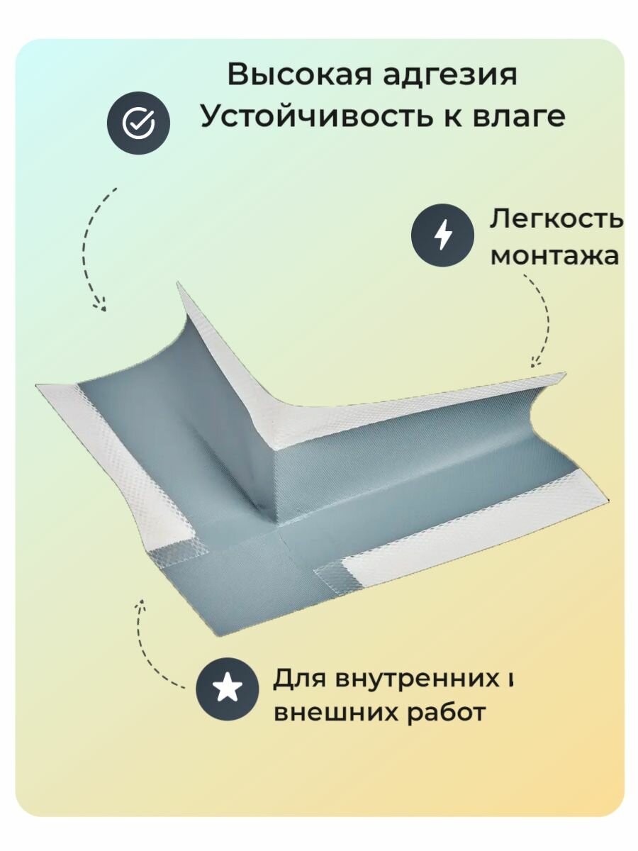 Гидроизоляционный угол ГидроЛента внешний 270 ширина 120 мм Plitonit