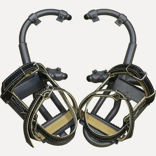 Изображение товара Когти монтёрские КММ-1, для металлических опор черные Молот.