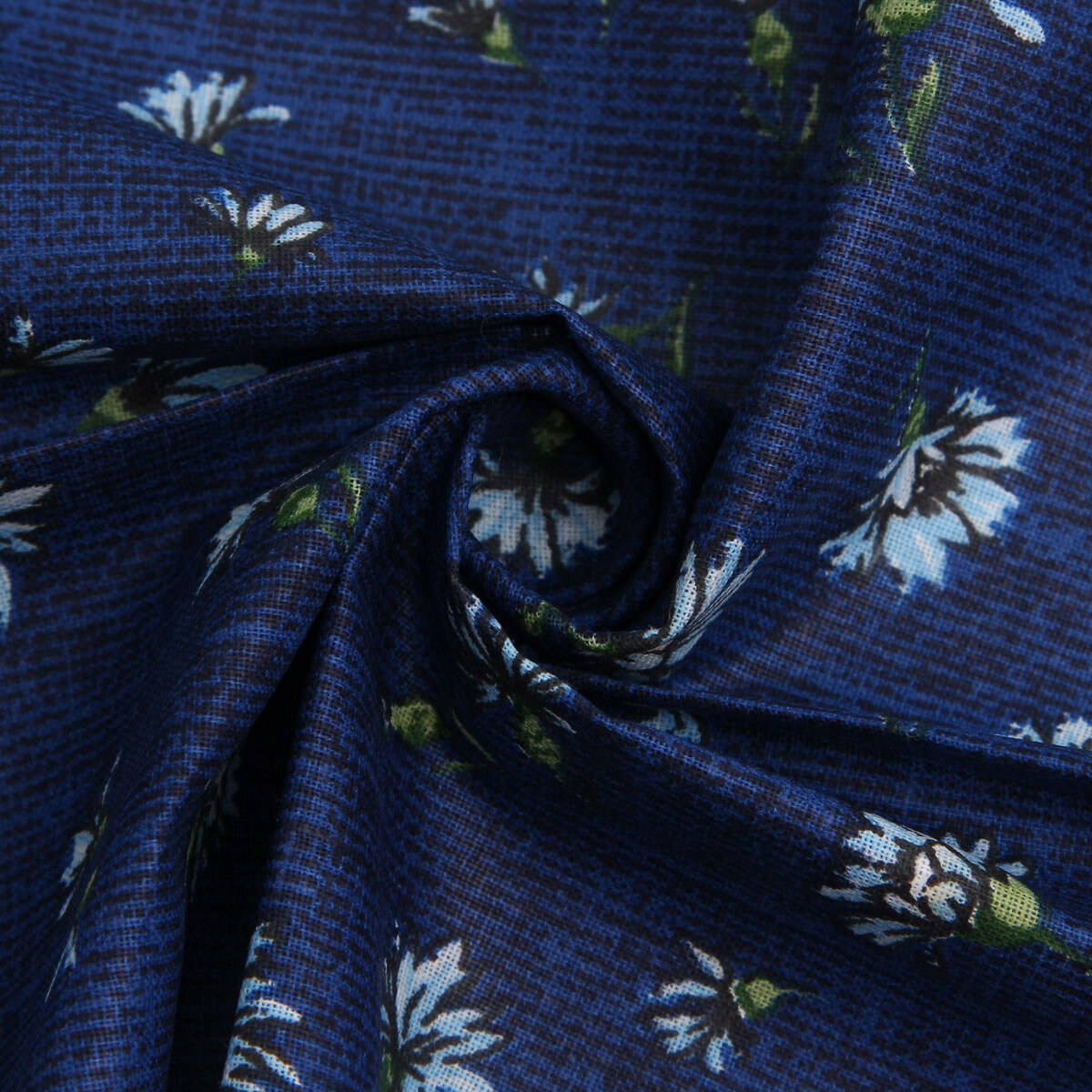 Ткань для рукоделия ситец набивной 'Васильки', 40*50 см, рисунок 21258, вид 3, Astra&Craft — фото 1