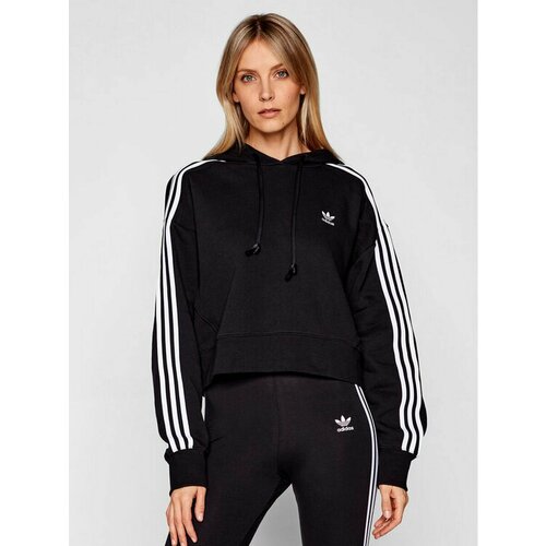 Худи adidas, размер 34 [FR], черный