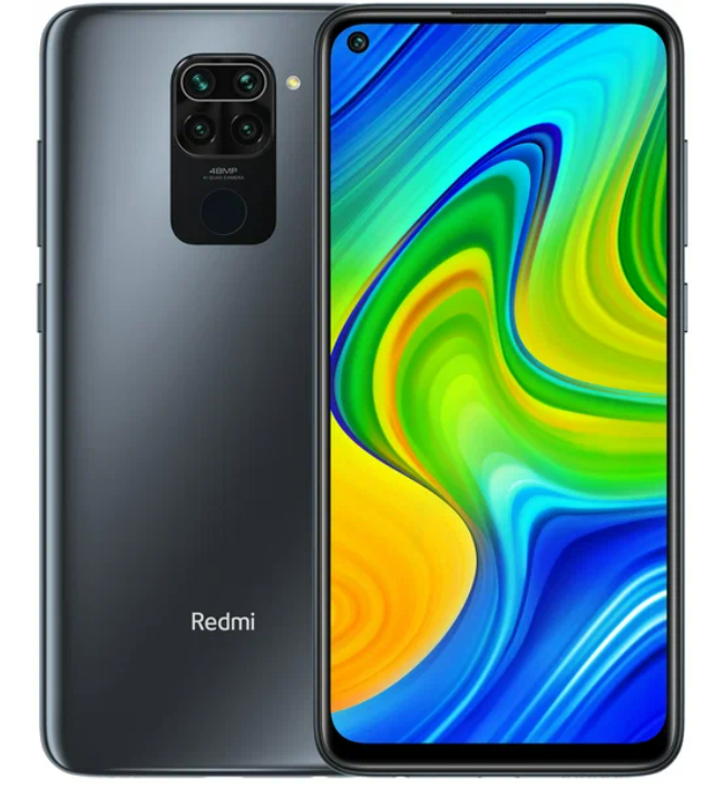 Смартфон Xiaomi Redmi Note 9 4/128 ГБ Global, Dual nano SIM, черный