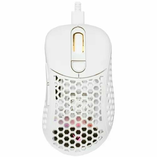 Мышь беспроводнаяпроводная ARDOR GAMING Edge Air Ultra ARDW-EGA3370-WT белый 5814₽