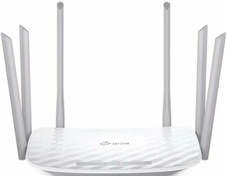 TP-Link Archer C86, AC1900 Двухдиапазонный Wi Fi роутер, до 600 Мбит/с на 2,4 ГГц + до 1300 Мбит/с на 5 ГГц, 6 антенн, 1 гигабитный порт WAN + 4 гигаб