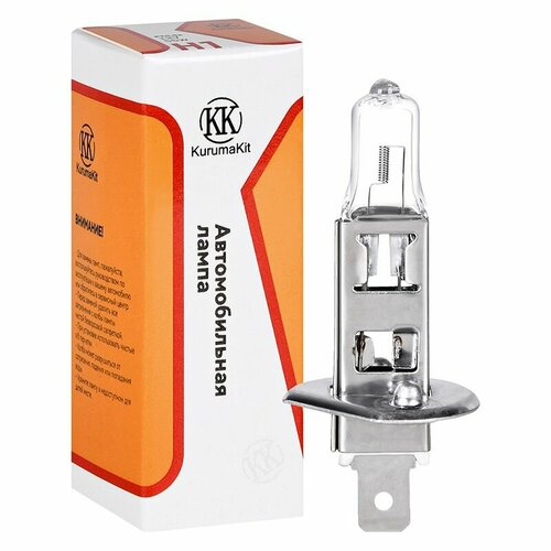 Лампа H1 галогенная головного света 12В 55Вт P145s в упаковке 1 шт 50 световой поток 382₽