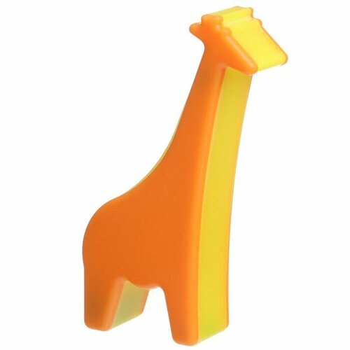 крошка я погремушка жирафик на кольце цвет сюрприз Погремушка «Жирафик», цвет оранжевый, Крошка Я