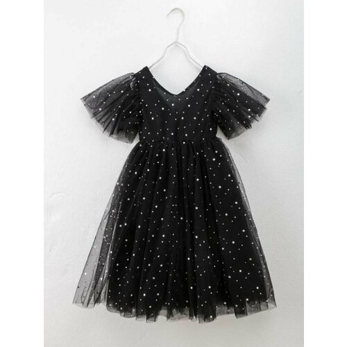 фото Платье, размер 130-140, черный