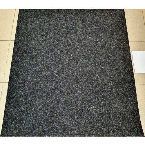 Ковровая дорожка Orotex Can-Can 923, цвет Черный, из нитей Полипропилен (PP), основа Резина, размер 1 м на 5 м, вес 6 кг