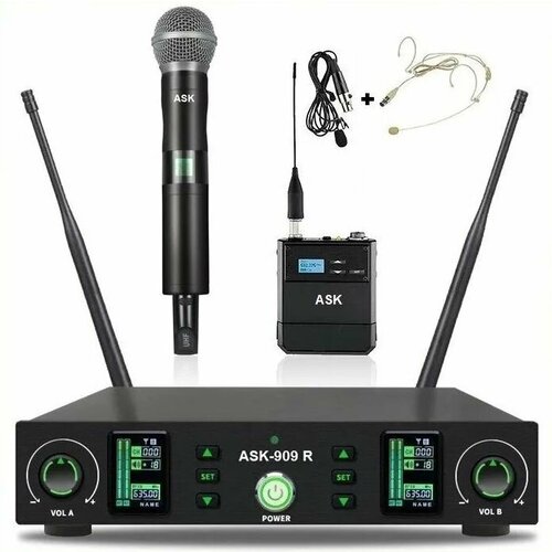 Вокальная радиосистема для живого вокала ASK 909 2500000₽