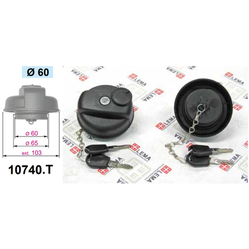 Крышка топливного бака п с ключами d60mm SCANIA 4 ой серии Iveco EuroCargo 2374₽