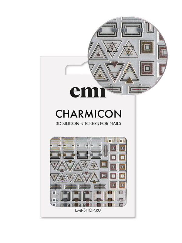 Charmicon 3D Silicone Stickers №192 Классика