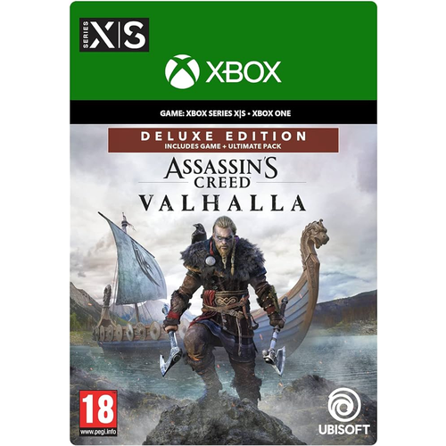 Игра Assassins Creed Вальгалла Deluxe Edition цифровой ключ для Xbox OneSeries XS Русская озвучка Аргентина 919₽