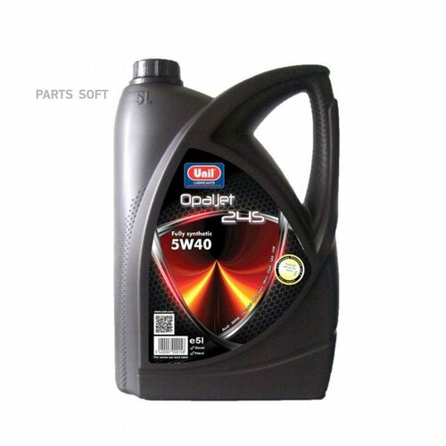 UNIL 1100047 Масо автомобиьное моторное синтетическое UNIL OPALJET 24 S 5W40, фасовка 5