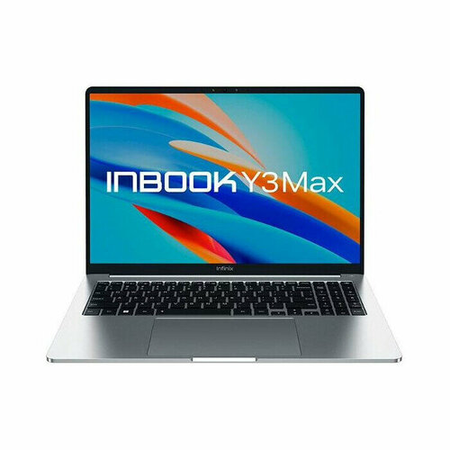 Ноутбук INFINIX Inbook Y4 MAX_YL613 16" Intel Core i5 1335U(4.6Ghz)/16Gb/512GB/Int: Intel Iris Xe Graphics/Win11Home/Silver (71008301551)