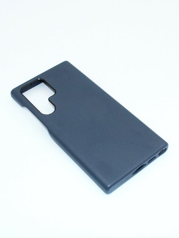 Чехол на Samsung Galaxy S23 Ultra Leather Collection-Синий